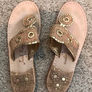 Jack Rogers Gold/Cork - 7